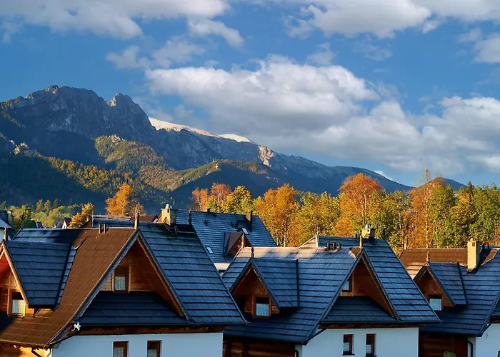 Grand Podhale Resort&Spa Zakopane - Jacuzzi - Sauna fińska i Łaźnia parowa - Widok na Tatry